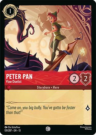 Peter Pan - Vine Duelist (13-131)