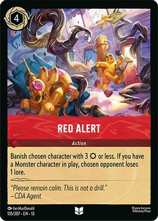 Red Alert (13-135) (Cold Foil)