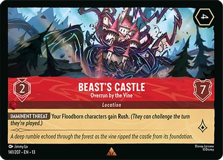 Beast's Castle - Overrun by the Vine (13-141) (Cold Foil)