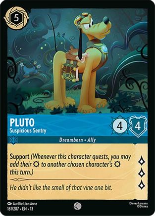 Pluto - Suspicious Sentry (13-161) (Cold Foil)