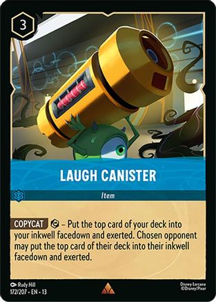 Laugh Canister (13-172) (Cold Foil)
