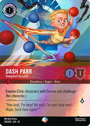 Dash Parr - Dodgeball Dynamo (Epic) (13-219) (Holofoil)