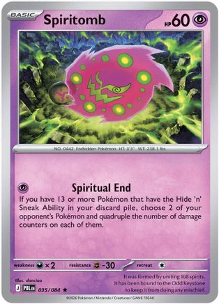Spiritomb (PBL-035) (Reverse Holofoil)