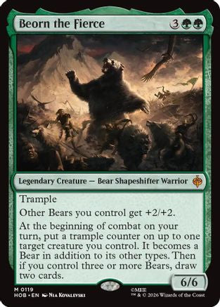 Beorn the Fierce (HOB-119) (Foil)