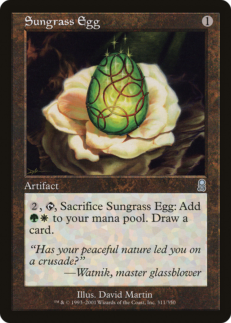 Sungrass Egg (ODY-311) (Foil)