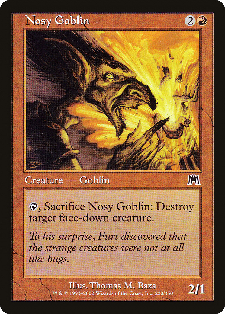 Nosy Goblin (ONS-220) (Foil)