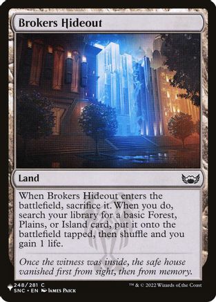 Brokers Hideout (LIST-248)