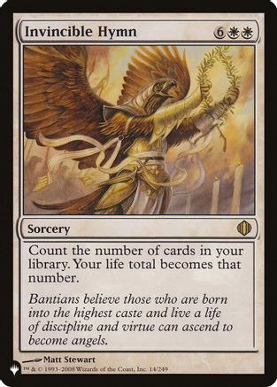 Invincible Hymn (LIST-014)