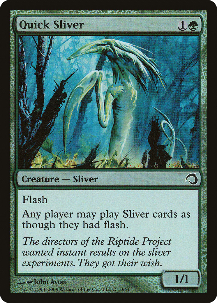 Quick Sliver (PDS-010) (Foil)