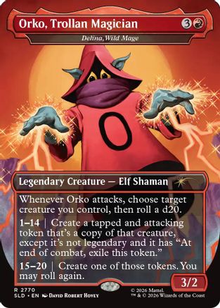 Orko, Trollan Magician - Delina, Wild Mage (SLD-2770) (Foil)