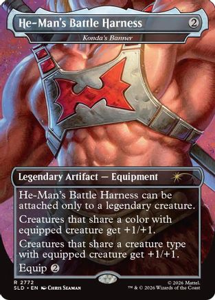 He-Man's Battle Harness - Konda's Banner (SLD-2772)
