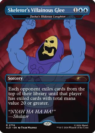 Skeletor's Villainous Glee - Tasha's Hideous Laughter (SLD-2774) (Foil)