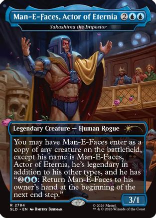 Man-E-Faces, Actor of Eternia - Sakashima the Impostor (SLD-2784) (Foil)