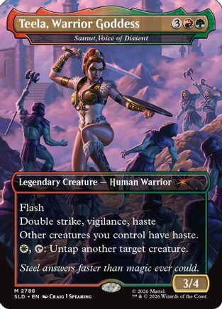 Teela, Warrior Goddess - Samut, Voice of Dissent (SLD-2788)