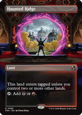 Haunted Ridge (Borderless) (FRA-398) (Foil)