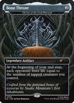 Bone Throne - Throne of the God-Pharaoh (SLD-2792)