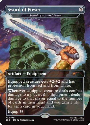 Sword of Power - Sword of War and Peace (SLD-2793)