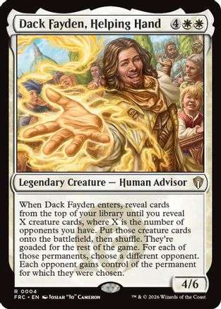 Dack Fayden, Helping Hand (FRC-004)