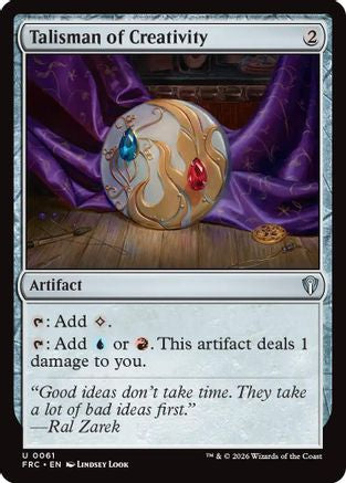 Talisman of Creativity (FRC-061)