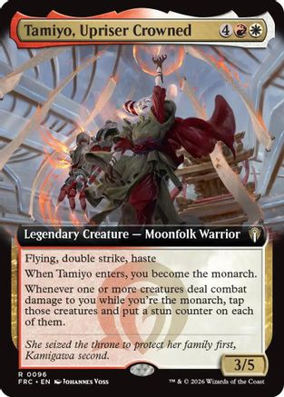 Tamiyo, Upriser Crowned (Extended Art) (FRC-096)