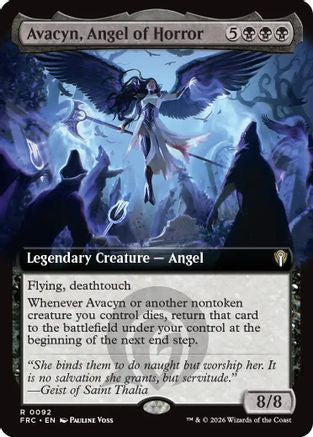Avacyn, Angel of Horror (Extended Art) (FRC-092)