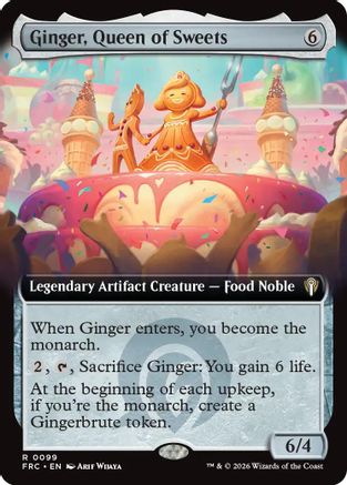 Ginger, Queen of Sweets (Extended Art) (FRC-099)