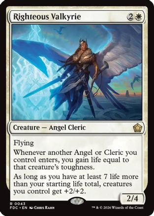 Righteous Valkyrie (FDC-043)