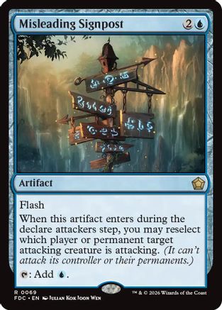Misleading Signpost (FDC-069)