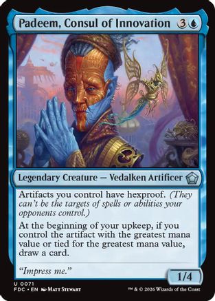 Padeem, Consul of Innovation (FDC-071)