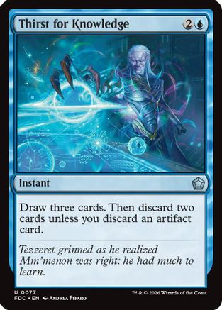 Thirst for Knowledge (FDC-077)