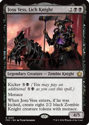 Josu Vess, Lich Knight (FDC-107)