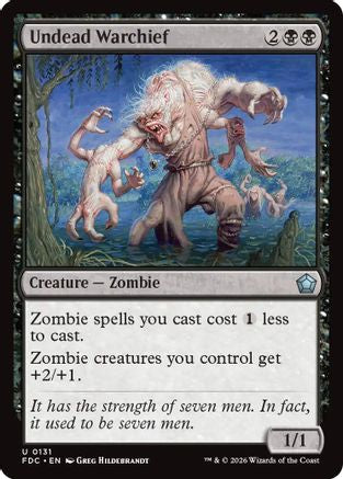Undead Warchief (FDC-131)