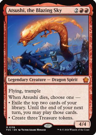 Atsushi, the Blazing Sky (FDC-138)