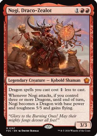 Nogi, Draco-Zealot (FDC-167)