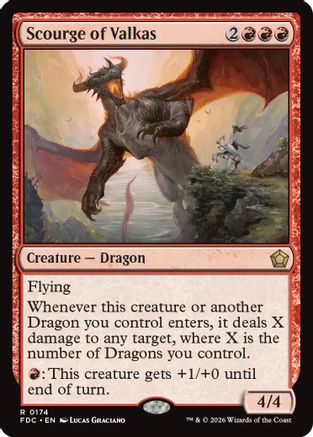 Scourge of Valkas (FDC-174)
