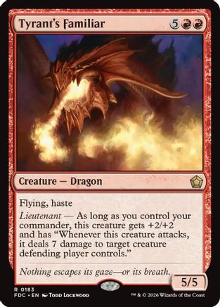 Tyrant's Familiar (FDC-183)