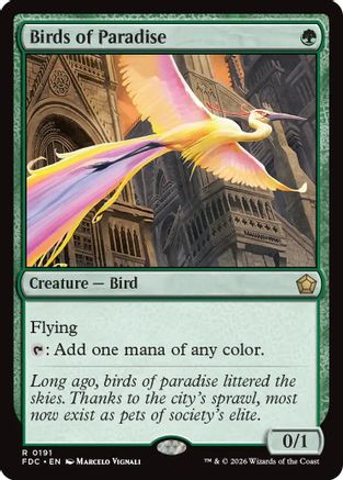 Birds of Paradise (FDC-191)