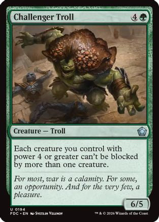 Challenger Troll (FDC-194)