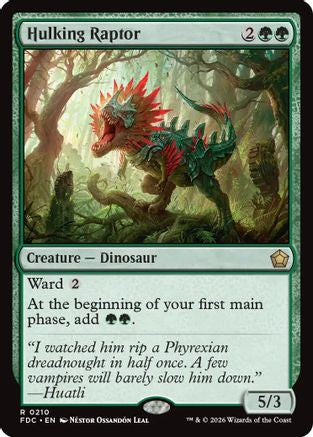 Hulking Raptor (FDC-210)