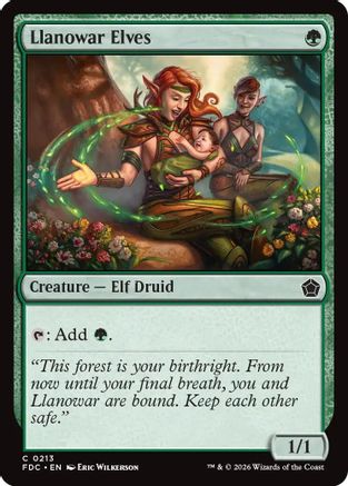 Llanowar Elves (FDC-213)