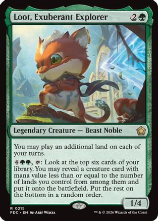 Loot, Exuberant Explorer (FDC-215)