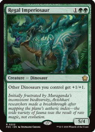 Regal Imperiosaur (FDC-222)