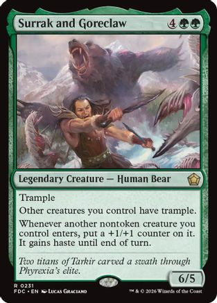 Surrak and Goreclaw (FDC-231)