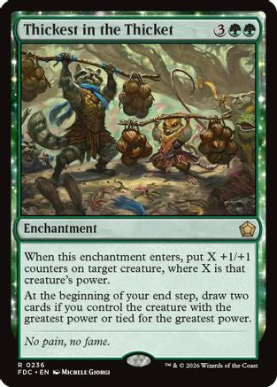 Thickest in the Thicket (FDC-236)