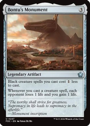 Bontu's Monument (FDC-247)