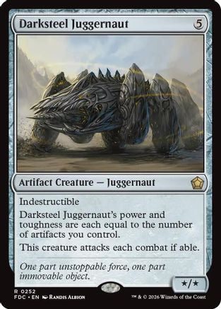 Darksteel Juggernaut (FDC-252)
