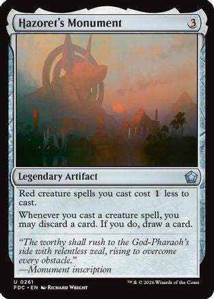 Hazoret's Monument (FDC-261)