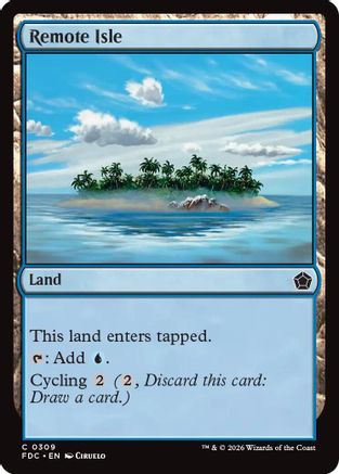 Remote Isle (FDC-309)