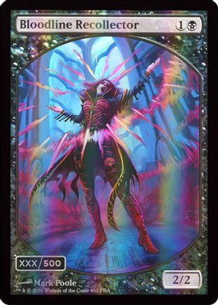 Bloodline Recollector (Retro Frame) (Serial Numbered) (Double Rainbow Foil) (FRA-402)