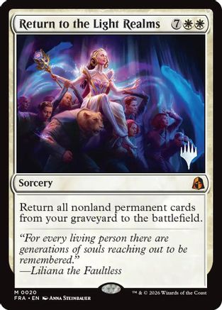 Return to the Light Realms (PPFRA-020) (Foil)
